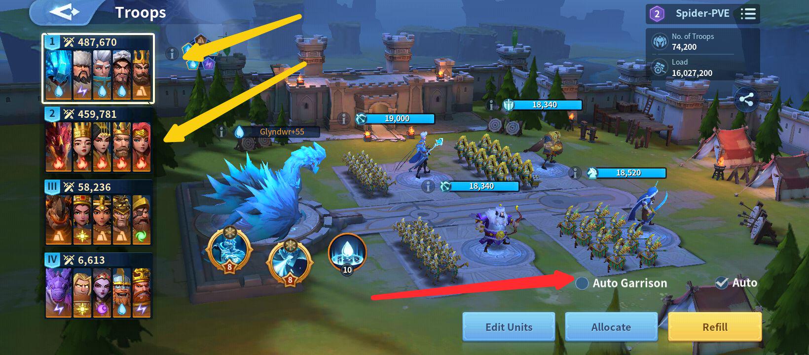 [Review] The New Feature Auto Garrison in the Patch 2.6.1 of Infinity