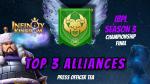[Review] The Analysis of Championship Winners Alliances in Illusion Battlefield Prime League During Season 3 of Infinity Kingdom! 