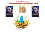 Happy Anniversary Saint Seiya Awakening - Knights of the Zodiak - 12th August 2024 