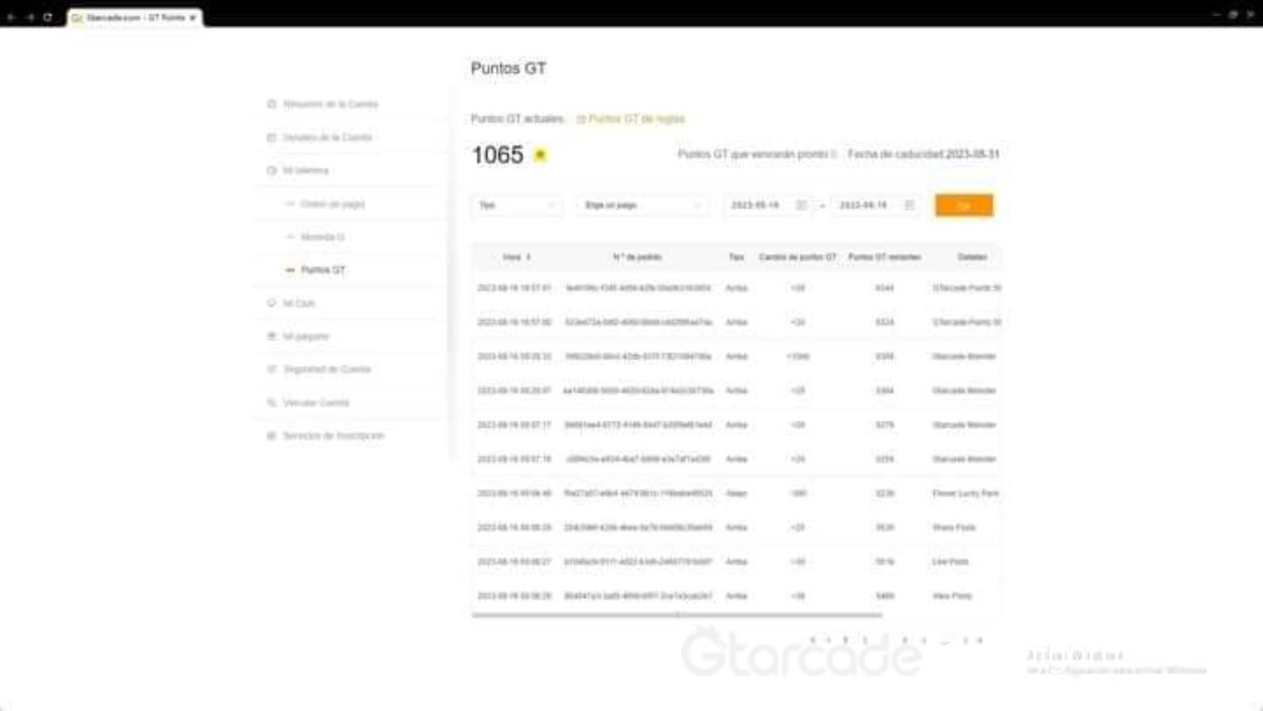 points-gtarcade-bug-gtarcade-discussion-forum-official-forum