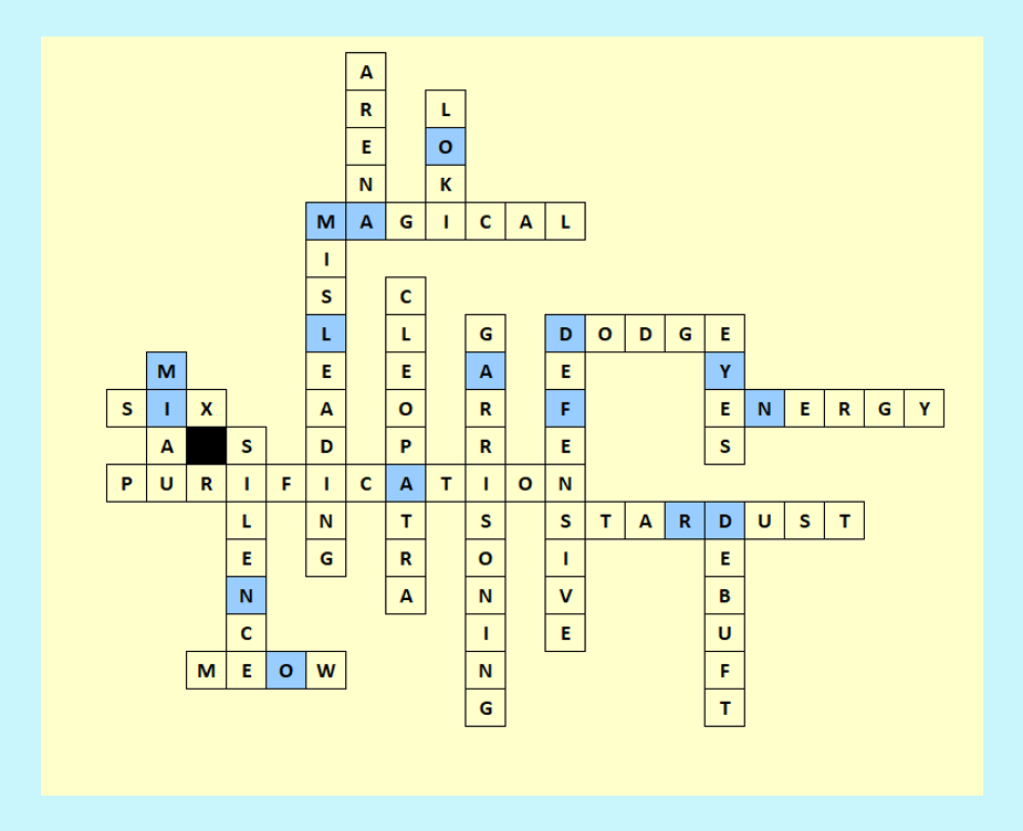An Infinity Kingdom Crossword Puzzle Infinity Kingdom Official Forum