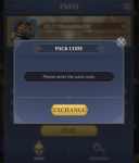Pack Codes? 