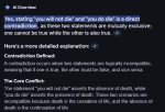 Breaking The Law of Non-contradiction for Money 