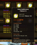 WHY NORMAL DOOM STAFF Kronos in ANGELS PARTY SHOP bonus stats+6? I THOUGHT ITS +10? BASED ON GUIDE TO AMULET 