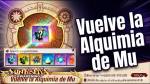 Vuelve la Alquimia de Mu, resumen de la actualización 