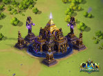 Celestial Throne of Horus! A castle worthy of divine power from ancient Egypt. 