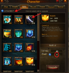 Warsouls not able to be used in Skills section 